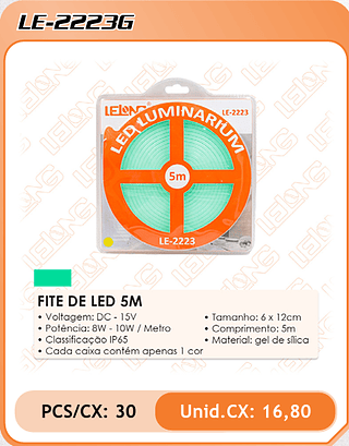 FITE DE LED 5M 30PÇ=16,8$