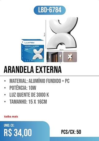 arandela externa 50pç=34$