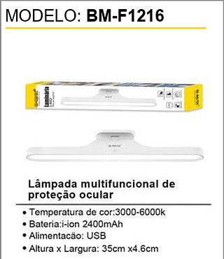 Lâmpada multifuncional de proteção ocular 60PCS/CX Unid.CX: 20,00