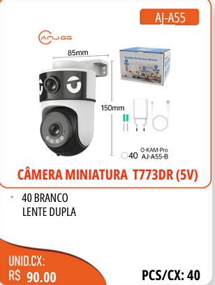 CAMERA MINIATURA T773 UNID.CX:RS90.00 PCS/CX:40