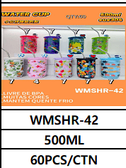 500ML UNID. CX: R$ 23,00 PCS/CX: 60