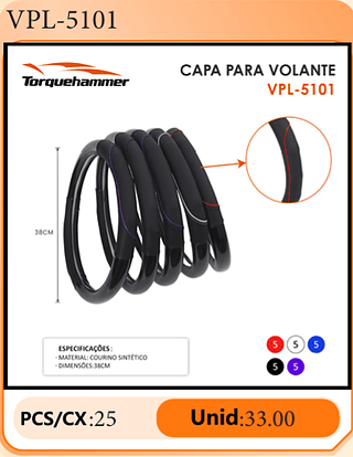 CAPA PARA VOLANTE PCS/CX:25 Unid:33.00