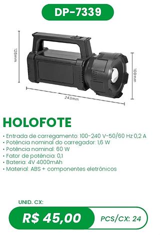 HOLOFOTE 24PÇ=45$
