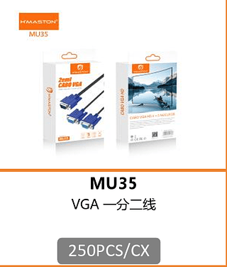 CABO VGA 250PCS/CX R$:5,36