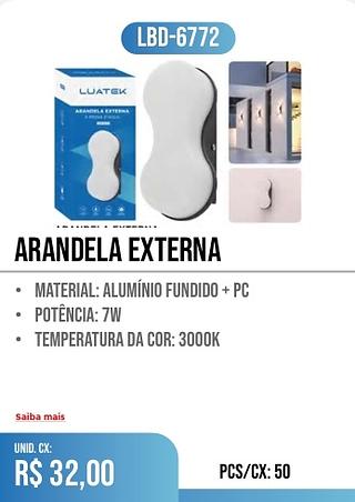 arandela externa 50pç=32$