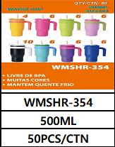 500ML UNID. CX: R$ 26,00 PCS/CX: 50