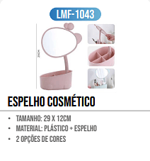 ESPELHO COSMéTICO PCS/CX: 36 UNID. CX: r$ 22,00