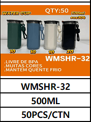 500ML UNID. CX: R$ 22,00 PCS/CX: 50