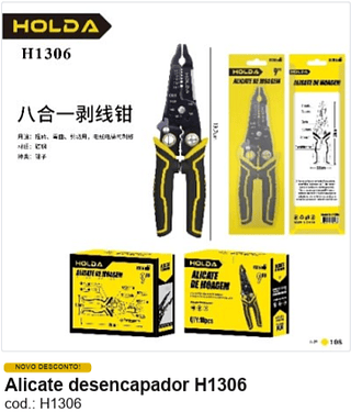 Alicate desencapador R$ 13,05 PC/CX108