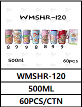 500ML UNID. CX: R$ 22,00 PCS/CX:60