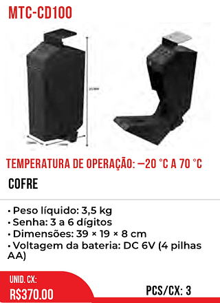 COFRE 3pç=370$