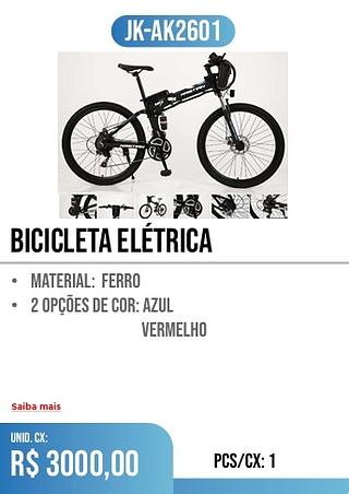 BICICLETA ELéTRICA 1PÇ=3000