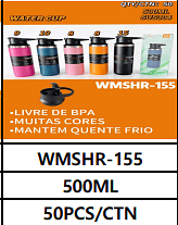 500ML UNID. CX: R$ 22,00 PCS/CX: 50
