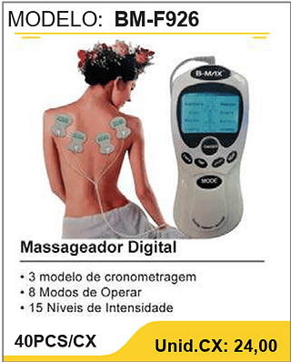 Massageador Digital 40PCS/CX Unid.CX: 24,00