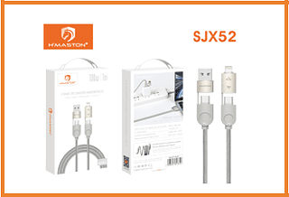 CABO 4 EM 1 200PCS/CX R$:11,18