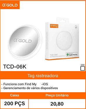 Tag rastreadora - Caixa 200 PCS Preco Unitario 20,80