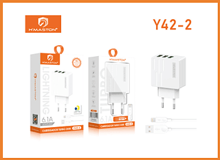 CARREGADOR LIGHTNING 3USB- 6.1A 300PCS/CX R$:8,93