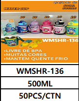 500ML UNID. CX: R$ 25,00 PCS/CX: 50