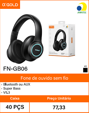 Fone de ouvido sem fio Caixa 40 PCS Preco Unitario 77,33