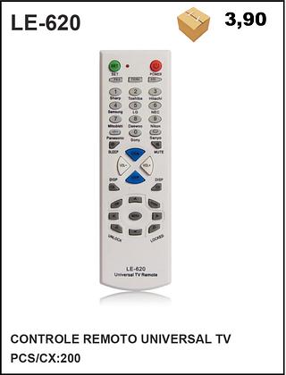 CONTROLE REMOTO UNIVERSAL TV PCS/CX:200=3.9$