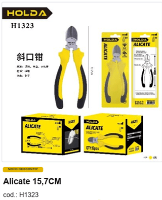 Alicate 15,7CM R$ 10,35 PC/CX48