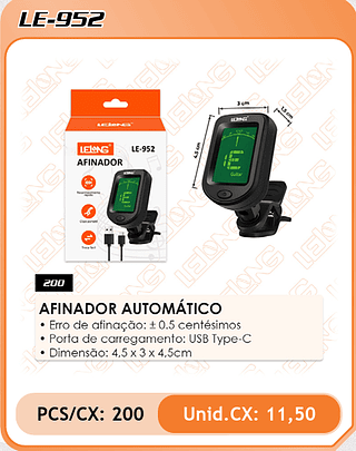AFINADOR AUTOMÁTICO 200PÇ=11,5$