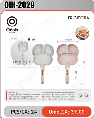 FRIGIDEIRA 12 Unid.CX: 37,00 PCS/CX:24