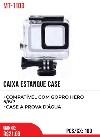 Caixa Estanque Case 100pç=21$