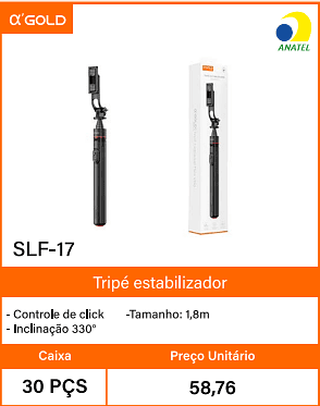 Tripe estabilizador - Caixa 30 PCS Preco Unitario 58,76