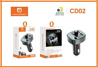 CARREGADOR VEICULAR MP3 200PCS/CX R$:15,64