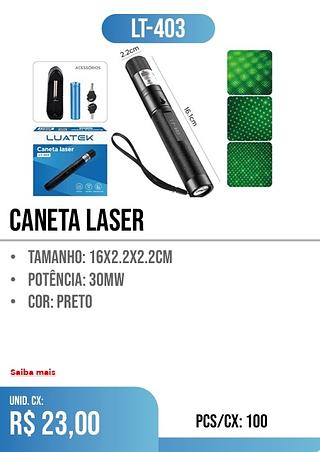 caneta laser 100pç=23$