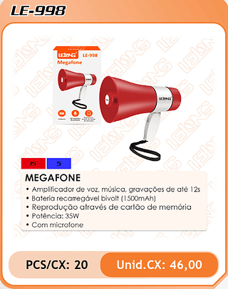 MEGAFONE 20PÇ=46$