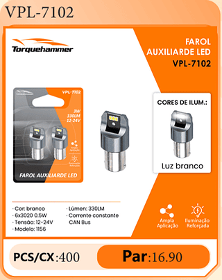 FAROL AUXILIARDE LED PCS/CX:400 Par:16.90