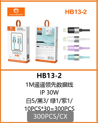 CABO LIGHTNING 1M 30W 300PCS/CX R$:6,70