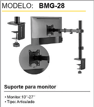 Suporte para monitor 8PCS/CX Unid. CX:86,00