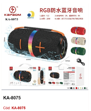 Caixa de som à Prova D'água R$106,2 PCS/Cx:30