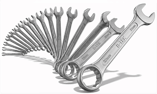 CHAVE COMBINADA 7mm 240 PCS -1CX R$3,00