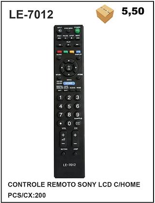 CONTROLE REMOTO SONY LCD C/HOME PCS/CX:200=5.5$