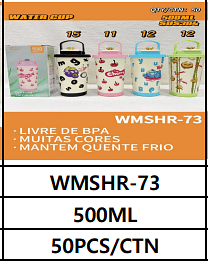 500ML UNID. CX: R$ 22,00 PCS/CX: 50