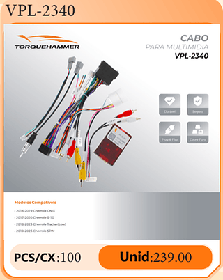 CABO PARA MULTIMIDIA PCS/CX:100 Unid:239.00