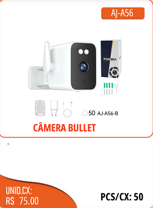 CAMERA BULLET UNID.CX:RS 75.00 PCS/CX:50