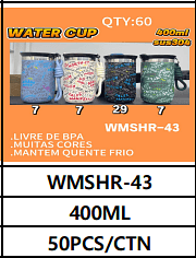 400ML UNID. CX: R$ 22,00 PCS/CX: 50