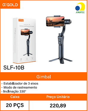 Gimbal Caixa 20 PCS Preco Unitario 220,89