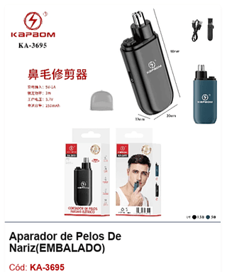 Aparador de Pelos De Nariz R$ 9 PCS/CX: 200