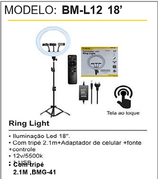 Ring Light 10PCS/CX Unid. CX: 115,00
