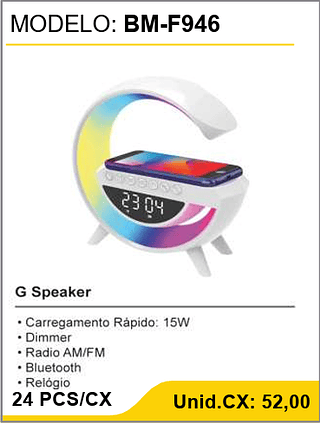 G Speaker 24 PCS/CX Unid.CX: 52,00