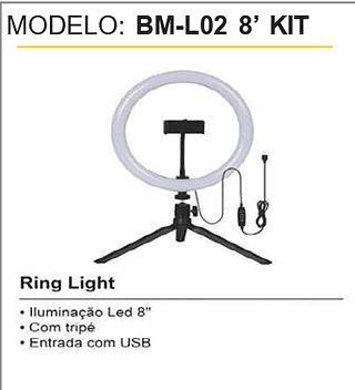 Ring Light 40PCS/CX Unid. CX: 15,00