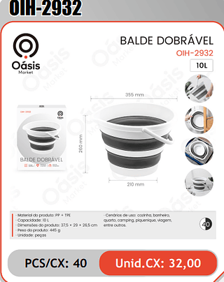 BALDE DOBRAVEL PCS/CX:40 Unid.CX:32,00
