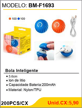 Bola Inteligente 200PCS/CX Unid.CX:5,90