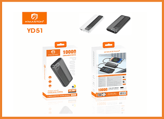 POWER BANK 10000mAh 3D 80PCS/CX R$:49,18